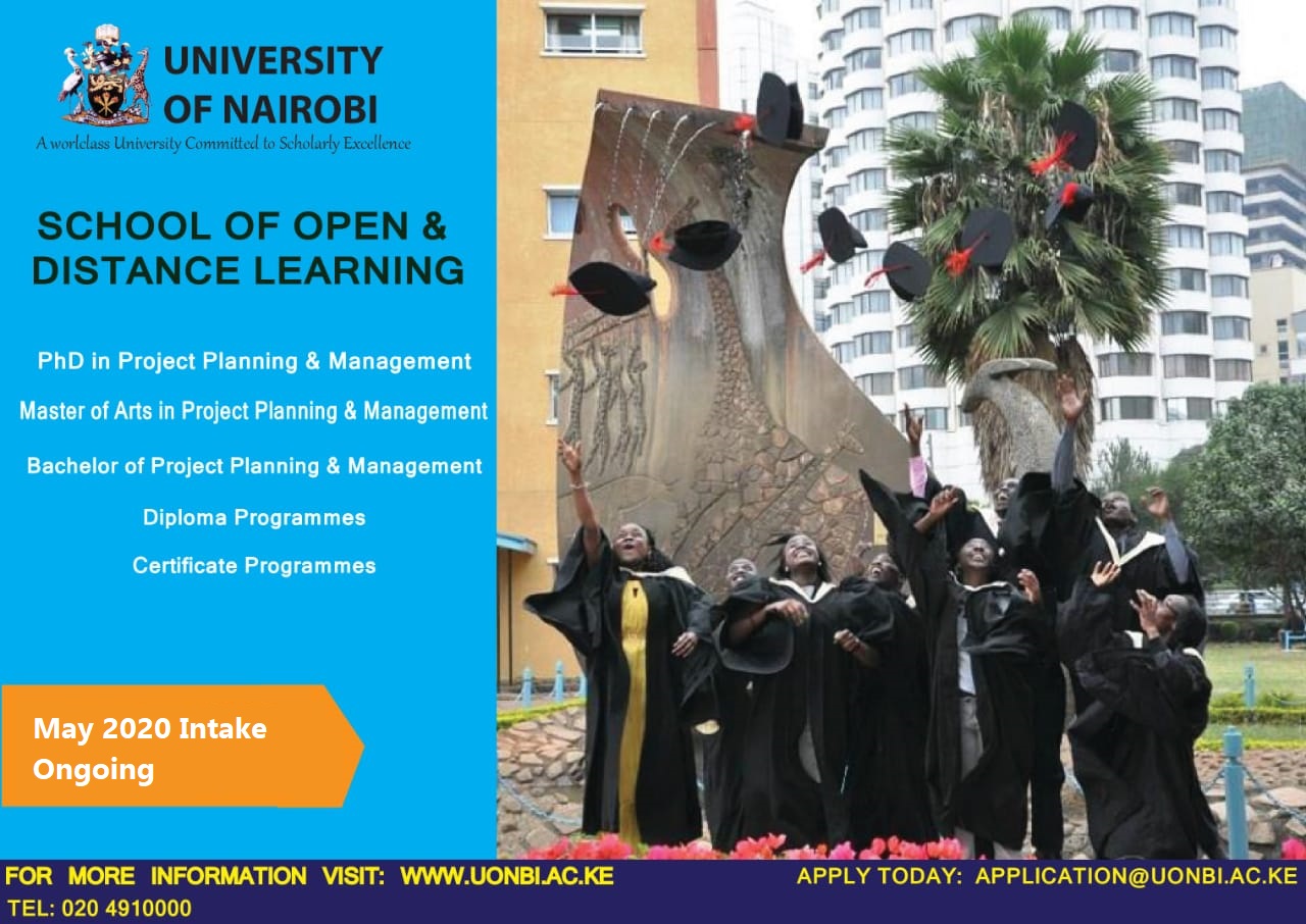 May 2020 intake is now Open for Certificate, Diploma, Undergraduate & Postgraduate Studies 